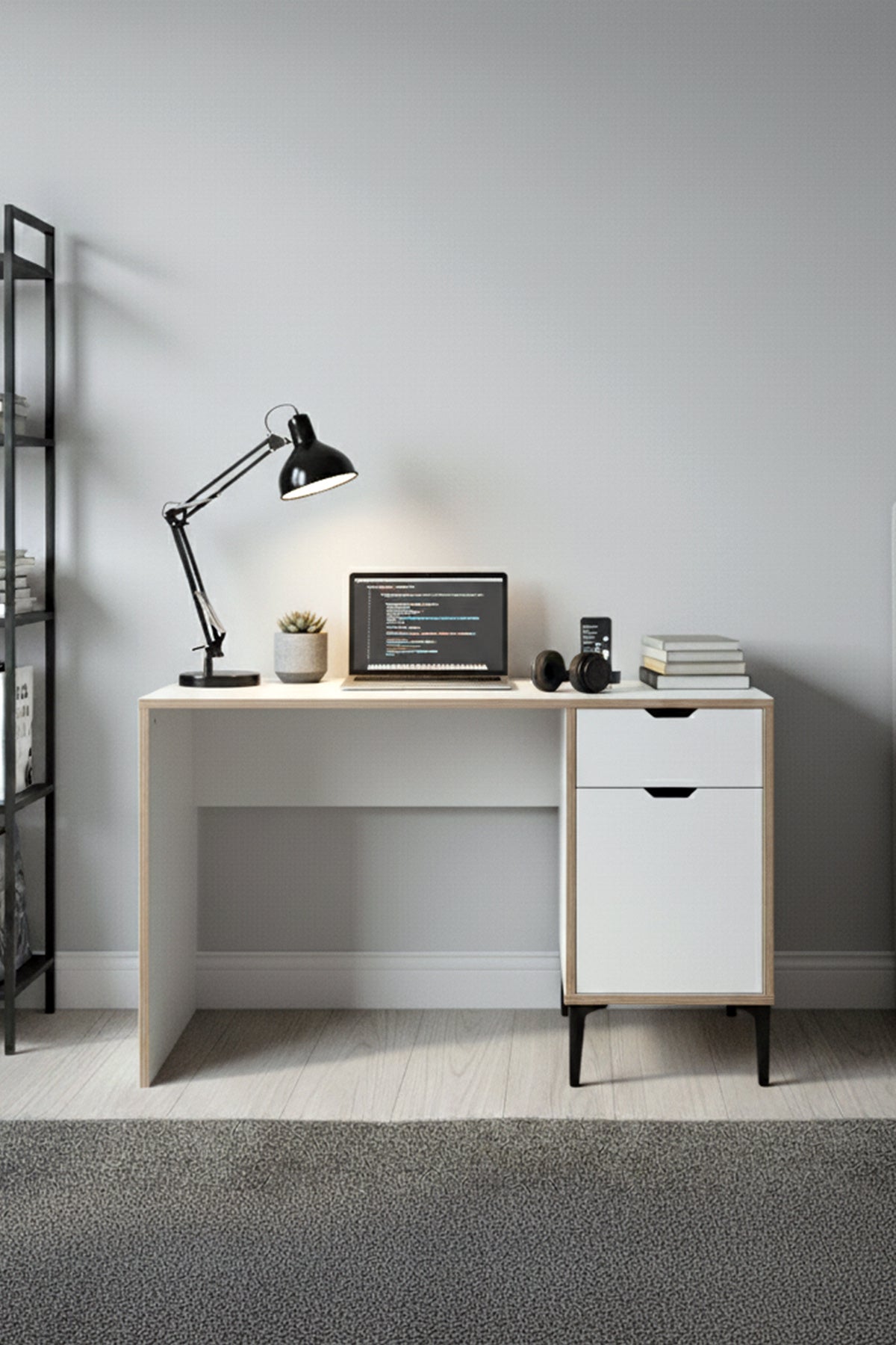 Arden Çekmeceli Çalışma Masası Y:76 G:120 D:60 - Ofis Mobilyası