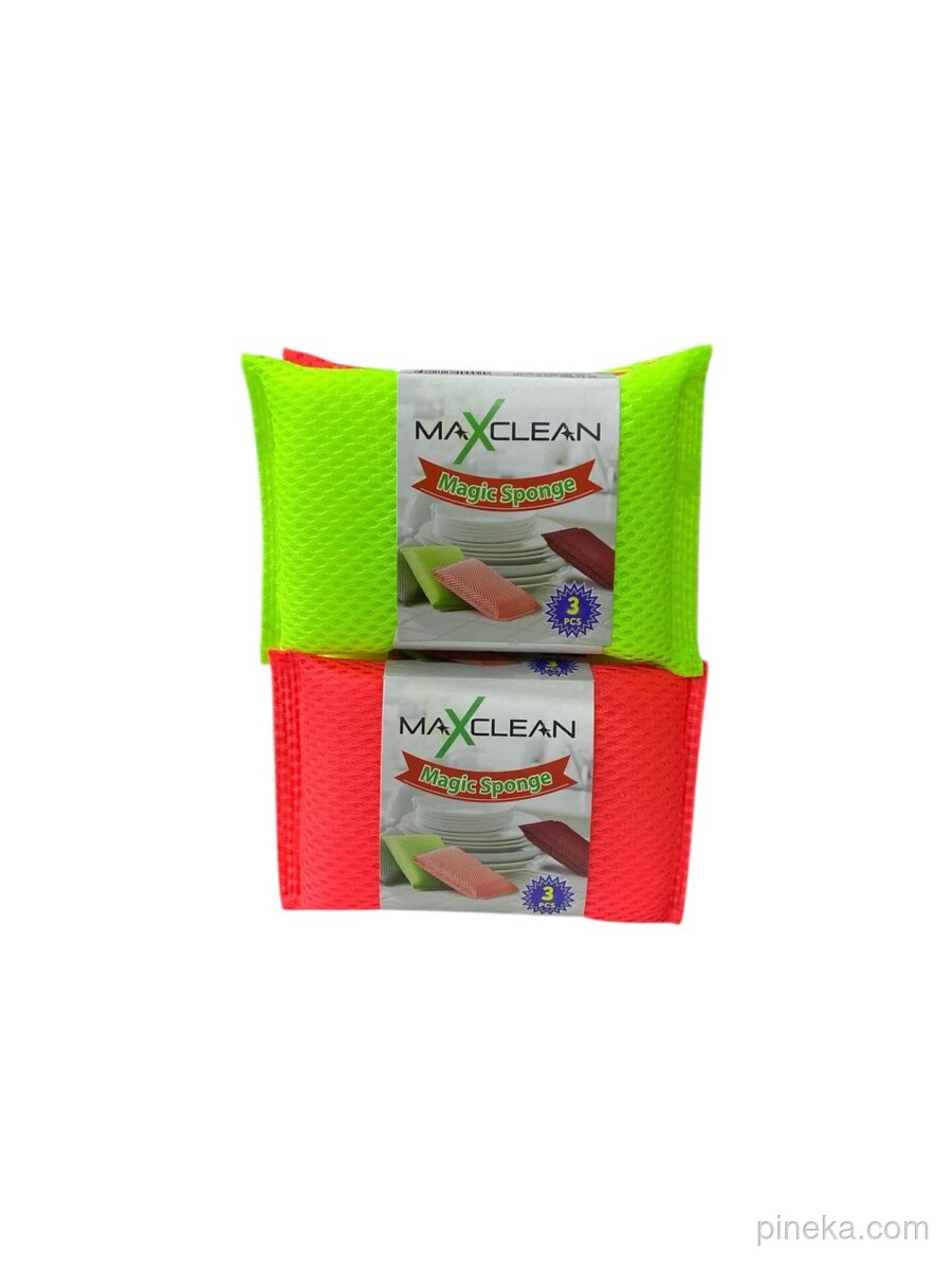 MAXCLEAN 3 LÜ BULAŞIK SÜNGERİ
