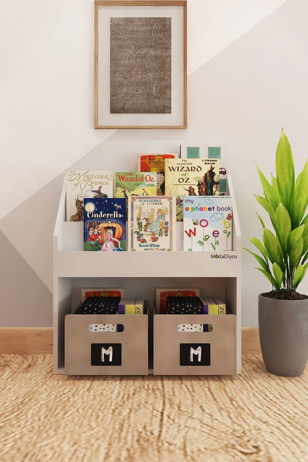 Montessori Oyuncak Rafı & Kitaplık | Çocuğun Kendi Dünyasını Kurduğu Raf